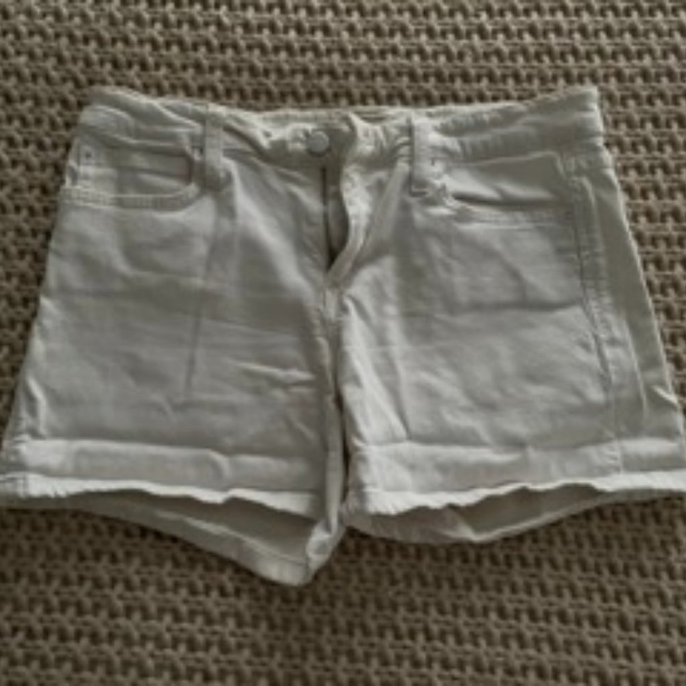 Joe's Jeans White Jean Shorts - Size 29